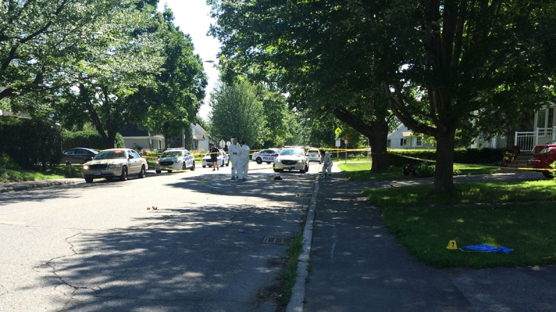 Ottawa police are investigating after a woman in her 50s was stabbed on Anna Avenue Tuesday afternoon in the Carlington area. July 21, 2015. 
