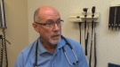Dr. William Cavers says Victoria's family doctor shortage is so bad, some walk-in clinics are being forced to close during scheduled hours because there's no coverage. July 21, 2015. (CTV Vancouver Island)