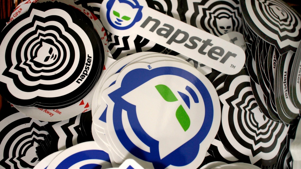 Napster stickers