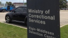 The Elgin-Middlesex Detention Centre is seen in London, Ont. on Friday, July 24, 2015. (Bryan Bicknell / CTV London)