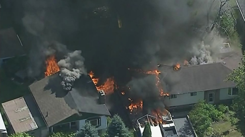 CTV Barrie: Massive Innisfil fire