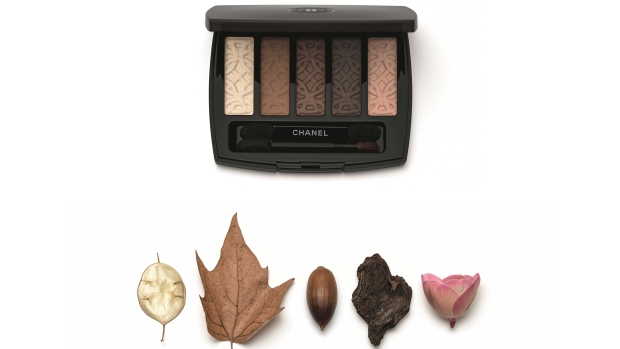 Les 5 Ombres de Chanel Eyeshadow Palette in Entrelacs for Fall