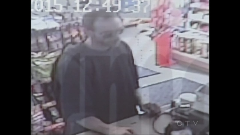 Surveillance video from Splendid Sweets on Hale Street in London, Ont. shows a male sought in connection with the theft of a donation box.