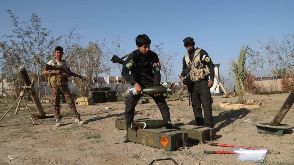 Iraqi children trained to fight militants