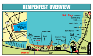 Kempenfest map