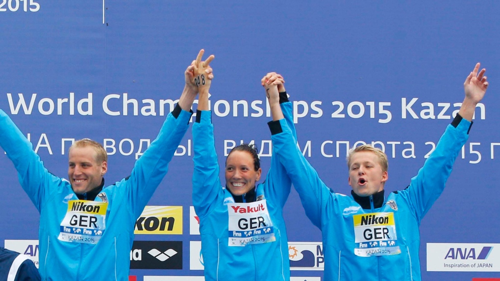 Swimming world championship winners