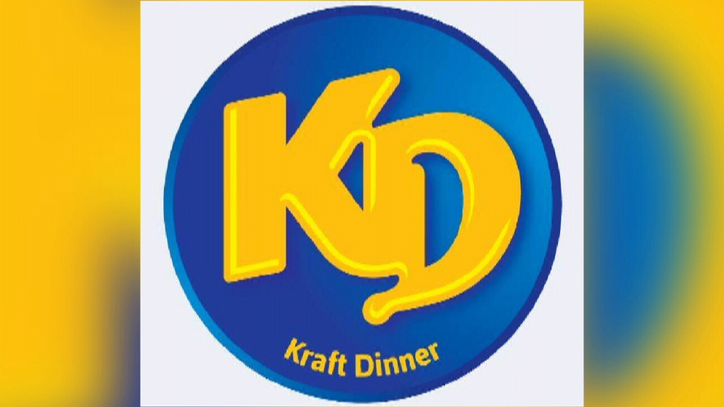 Kraft Dinner's KD logo 