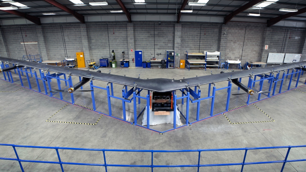 Facebook to test giant drone