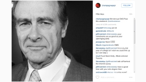 Drake posted a photo of Norm Kelly on Instagram on Friday, July 31, 2015. 