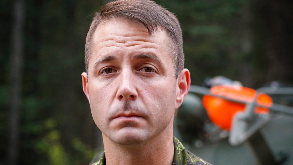 Lt.-Col. Mason Stalker in 2015
