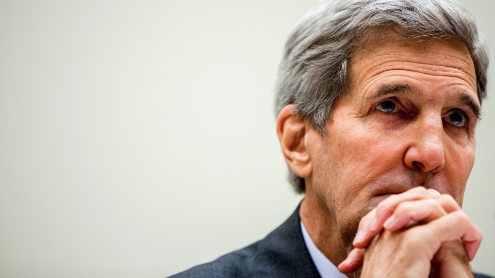 Kerry visits Middle East about Iran nuclear deal