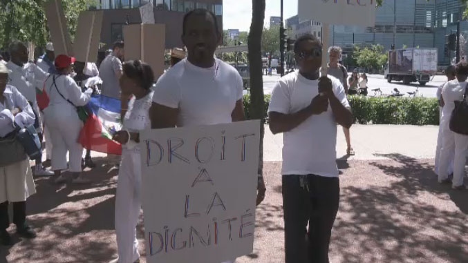 Montreal Haiti protest
