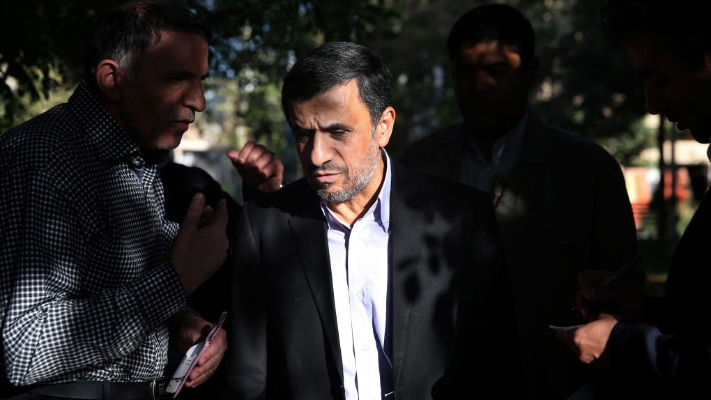 Former Iran President Mahmoud Ahmadinejad 