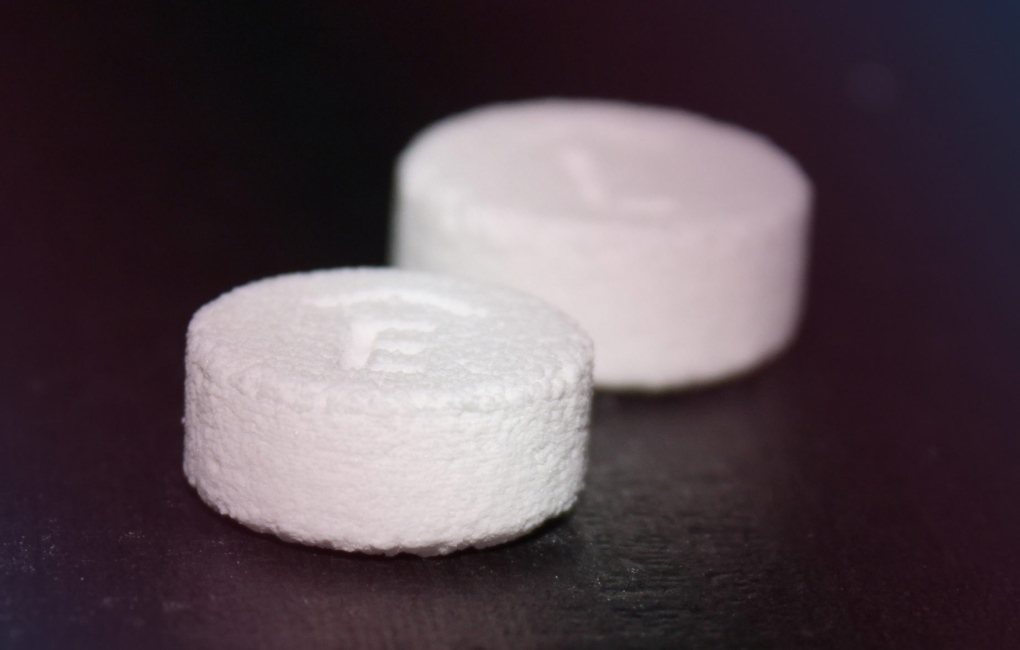 3-D printed seizure drug 
