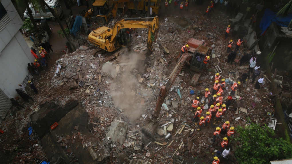 Building collapse in Mumbai kills 12