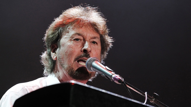 Supertramp founder, singer and musician Rick Davies is pictured. (AFP PHOTO / FRANCOIS GUILLOT)
