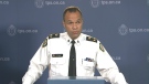 Deputy Police Chief Peter Sloly speaks at a news conference at Toronto Police headquarters Tuesday August 4, 2015. 