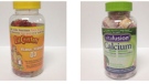 L'il Critters Vitamin D3 and Vitafusion Calcium Adult Gummy Vitamins are being recalled after the company’s testing identified higher levels of vitamin D. (Photo courtesy Health Canada)