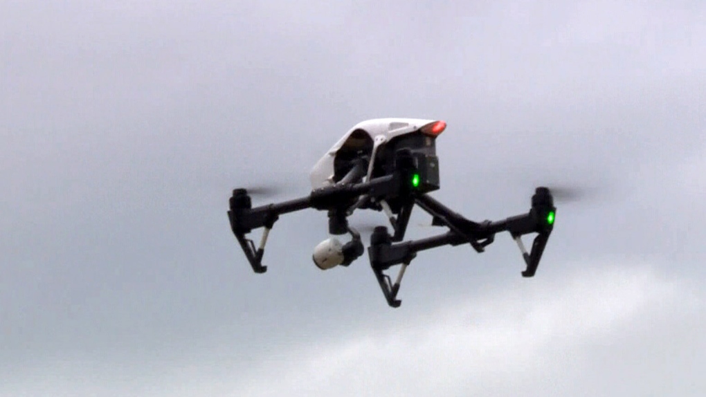 Crews test drone during mountain rescue