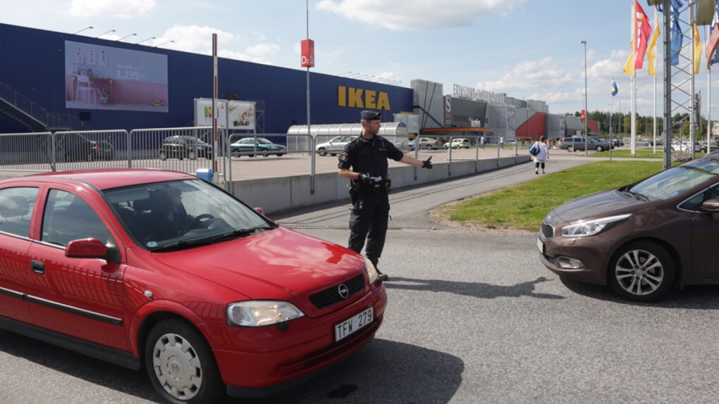 Stabbing at an Ikea in Sweden