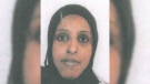 Anisa Ibrahim is shown in a Toronto police photo. 