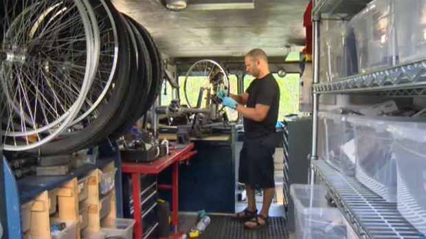 Joe's Garage - mobile bike repair shop