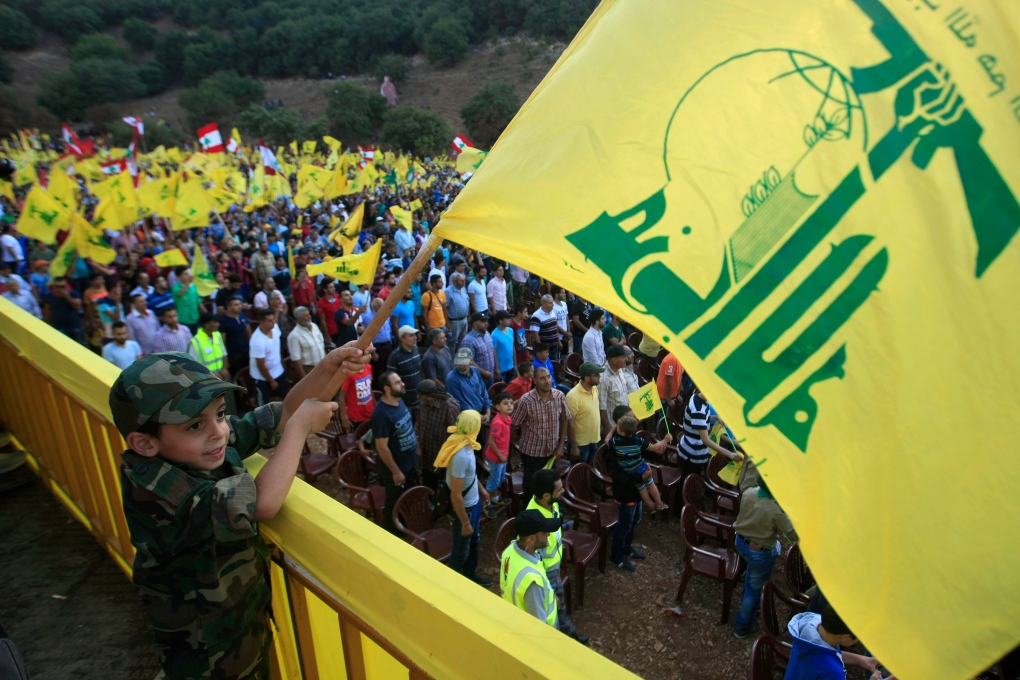 Hezbollah flag in Lebanon