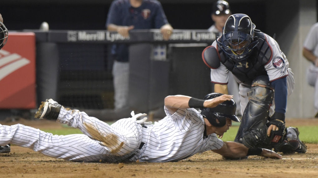 Yankees leave it late to beat Twins