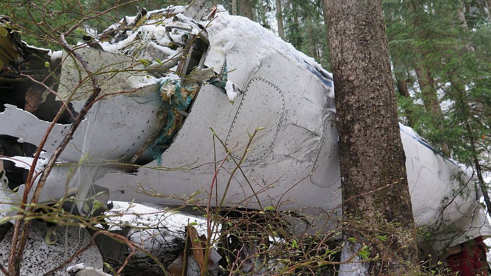 Carson Air Swearingen Merlin III wreckage