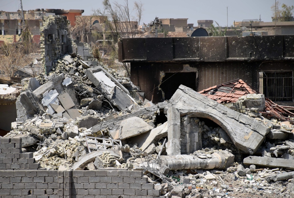Debris in Anbar, Iraq