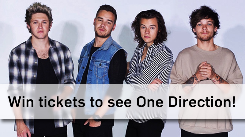 Win Tickets to see One Direction!