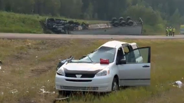 Trans-Canada Highway Crash