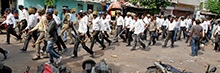 Clashes erupt in western India