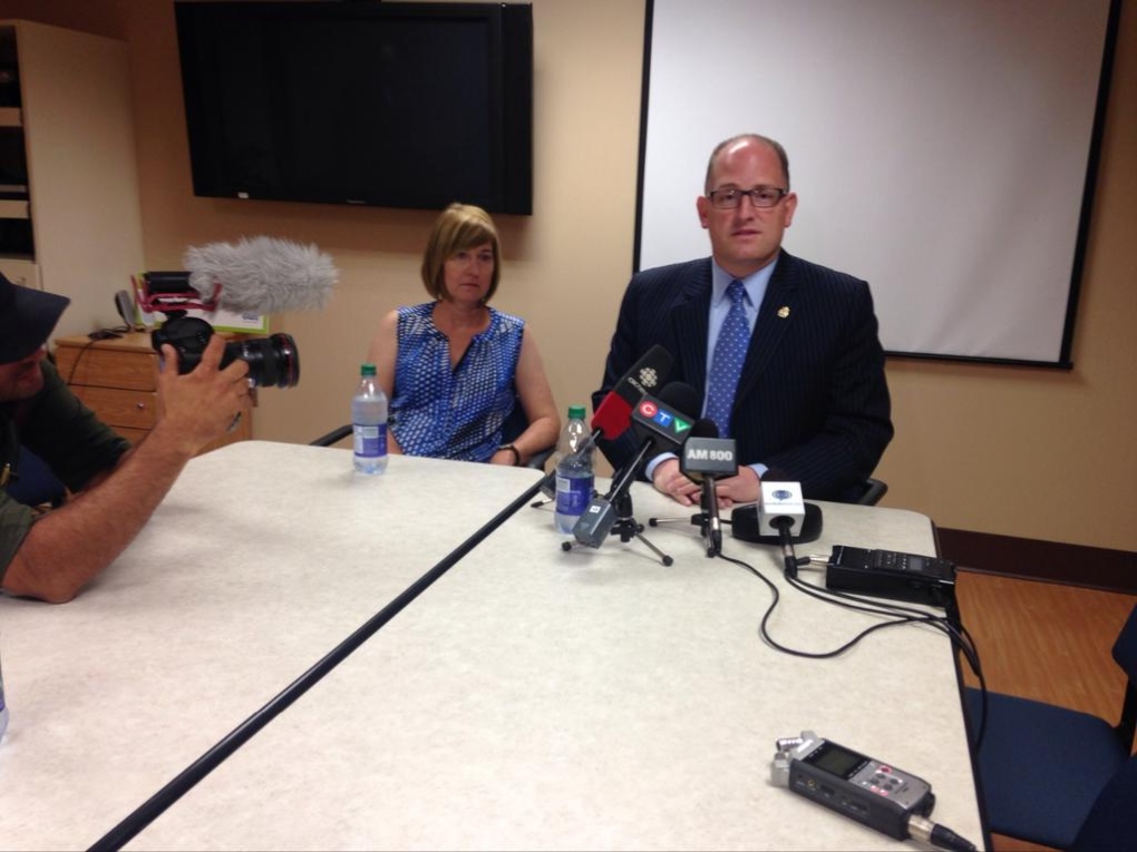 Drew Dilkens and wife