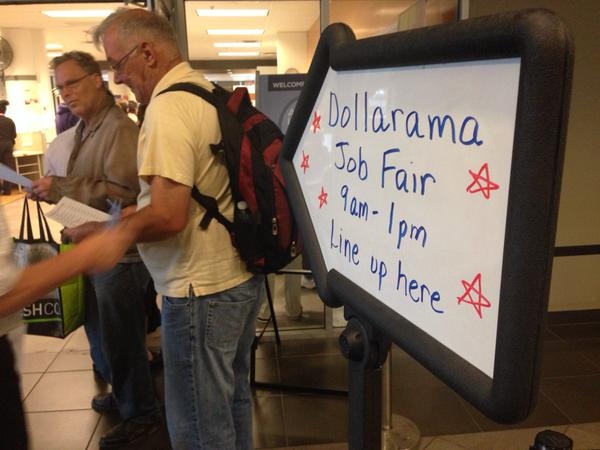 Windsorites come out to a job fair in Windsor, Ont., on Thursday, Aug. 27, 2015. (Rich Garton / CTV Windsor)