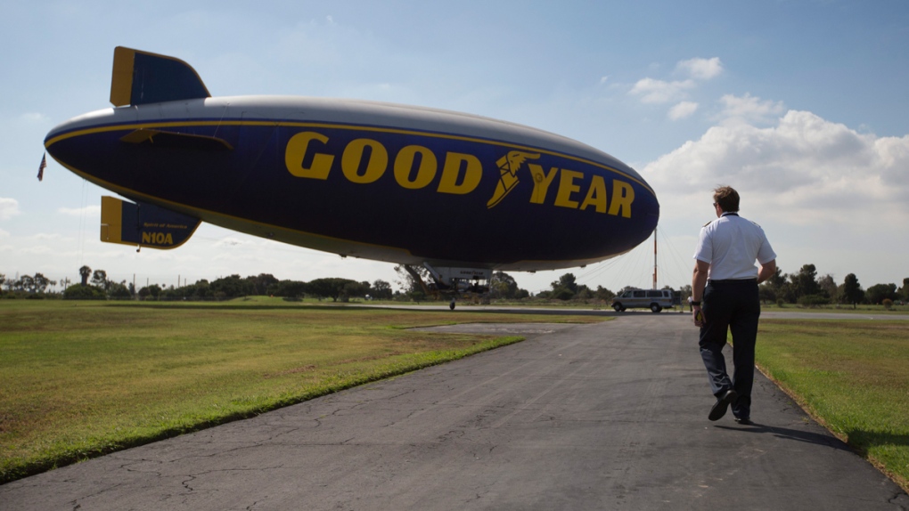Goodyear Airship Operations, in Carson, Calif.