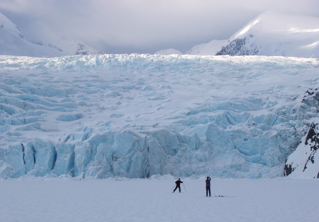 Alaska's glaciers melting