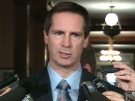 Ontario's Premier Dalton McGuinty told reporters on Wednesday, Nov. 18, 2008 that the province's auto sector will almost inevitably shrink.