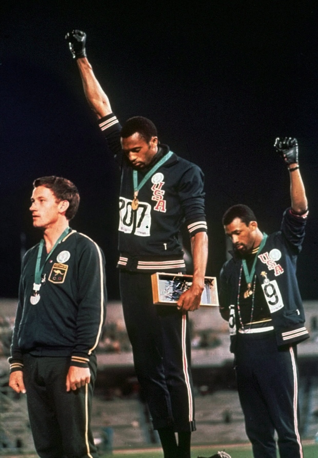 1968 Olympics black power salute