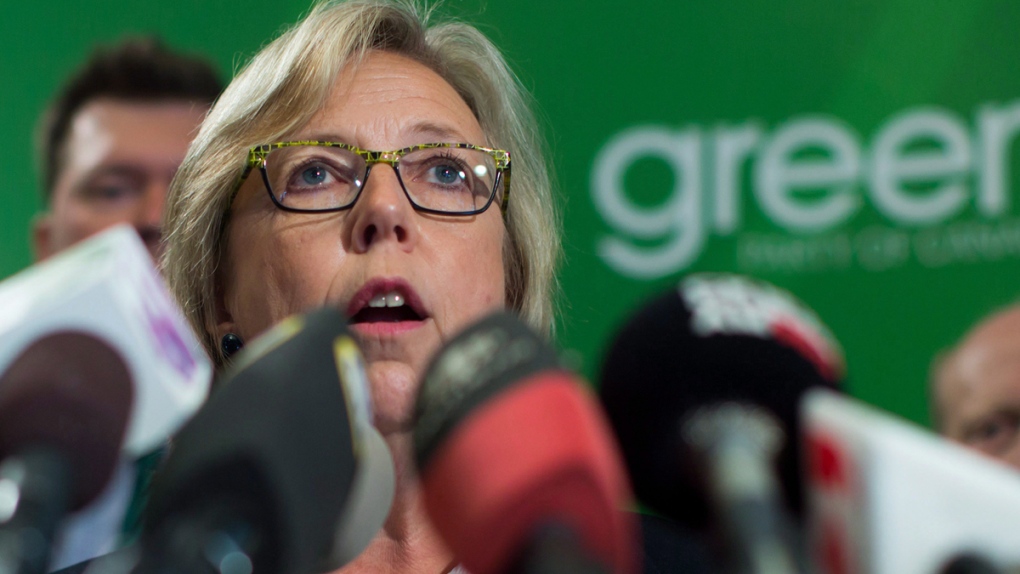 Green Party Leader Elizabeth May in B.C.