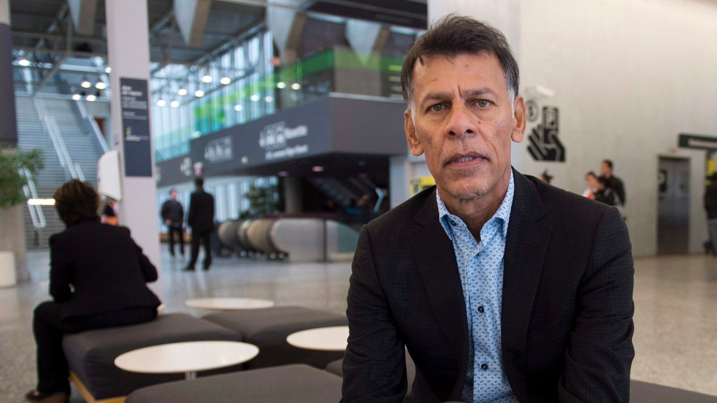 Hassan Yussuff attents labour convention in Quebec