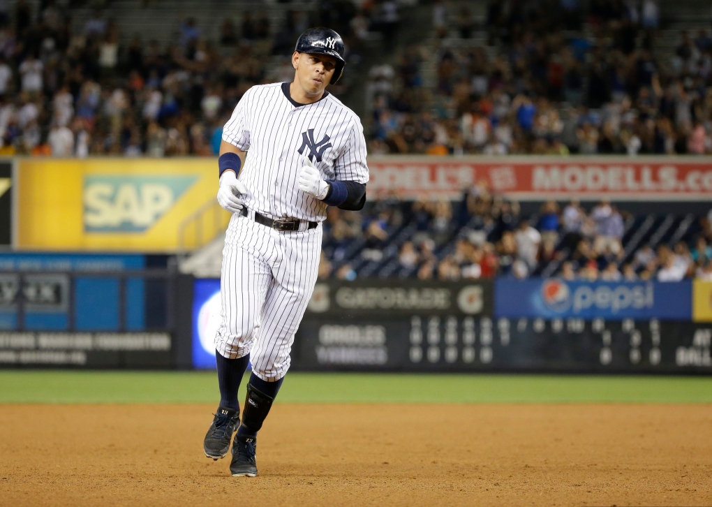 New York Yankees' Alex Rodriguez