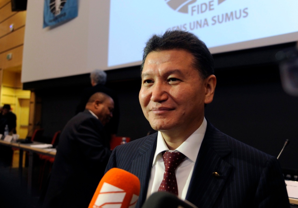 Russian official reelected head of international chess body FIDE