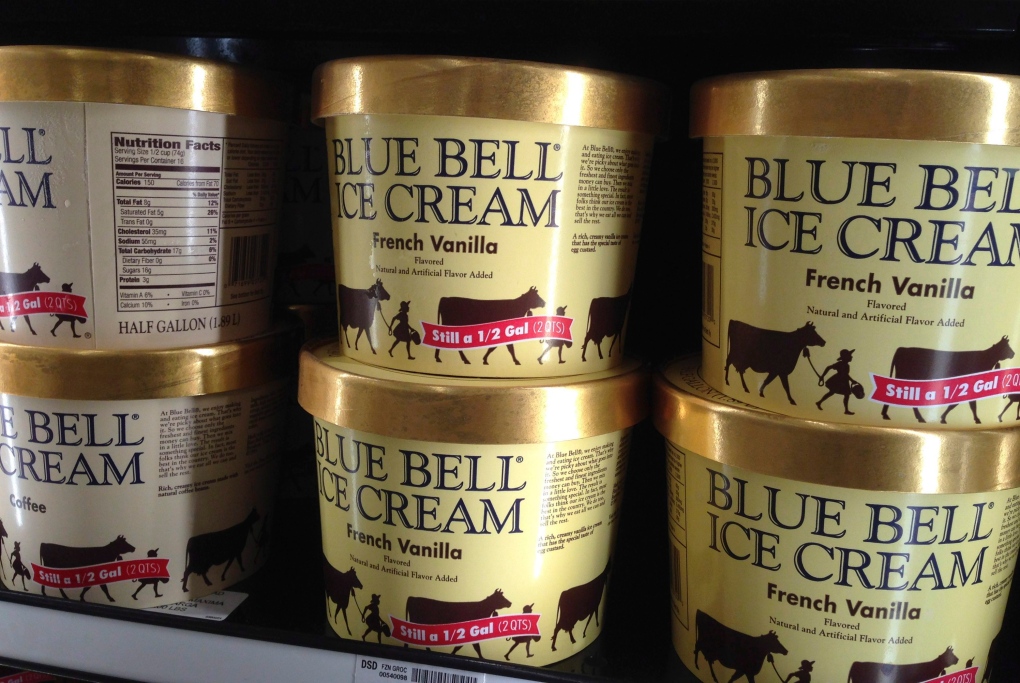Blue Bell ice cream