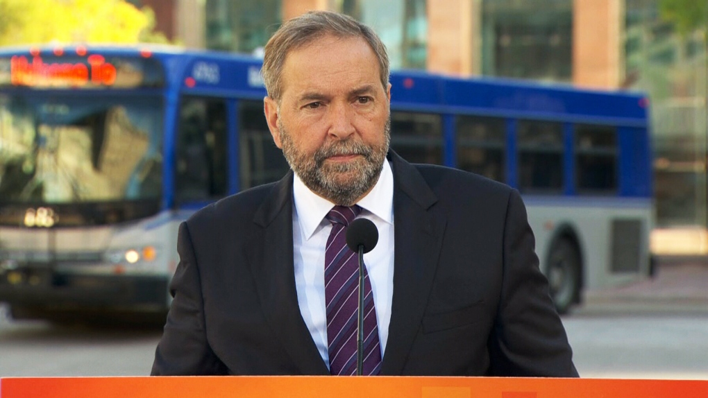 NDP Leader Tom Mulcair