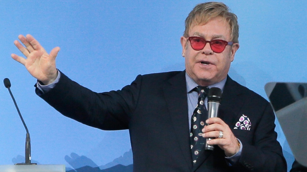 Elton John in Kyiv, Ukraine