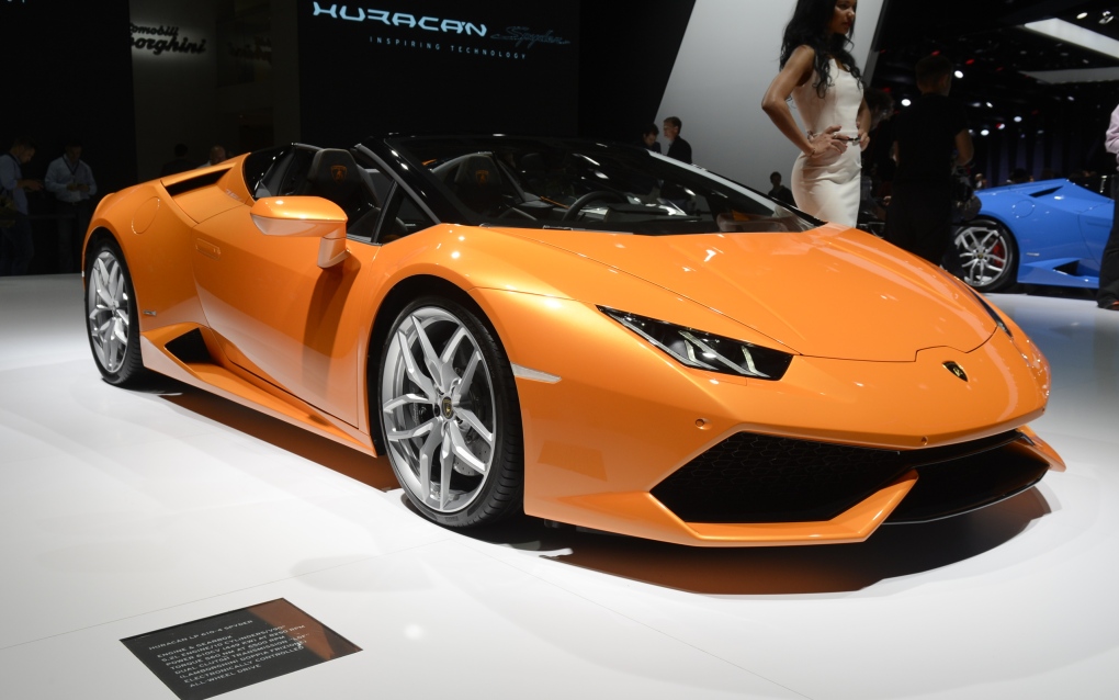 Lamborghini Huracan Spyder is a convertible speed demon | CTV News