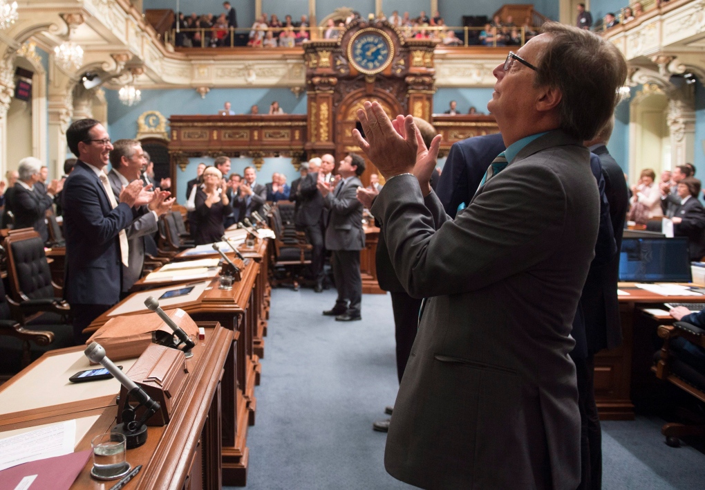 No clapping in Quebec legislature