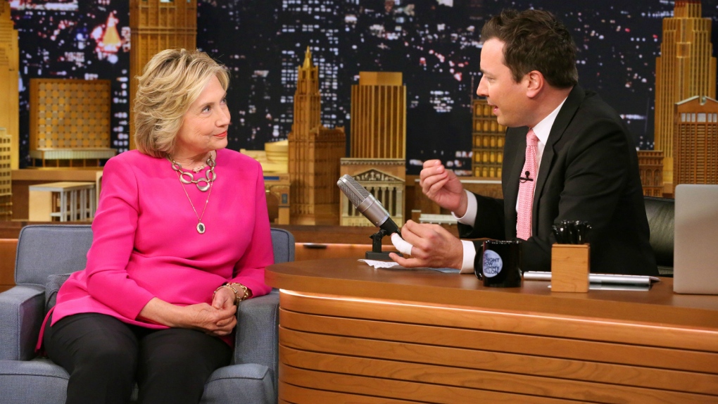 Hillary Clinton interviewed by Jimmy Fallon