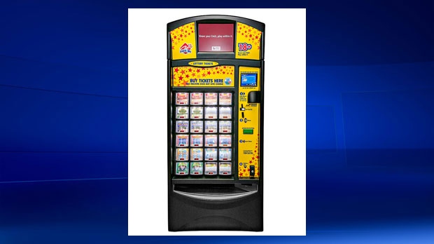 Alberta scratch ticket vending machine